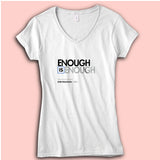 Enough Is Enough, March For Our Lives Women'S V Neck