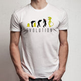 Evolution Of Alien Funny Men'S T Shirt