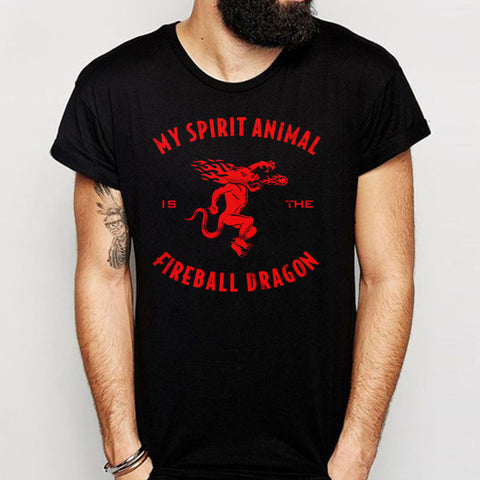 Fireball Is My Spirit Animal Men'S T Shirt