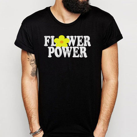 Flower Power Hippie Men'S T Shirt