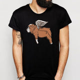 Flying Bulldog Men'S T Shirt