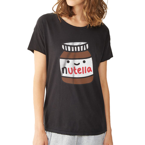 Food Shirt Nutella Women'S T Shirt