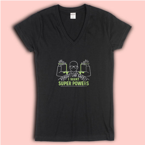 Forget Lab Safetyy Women'S V Neck