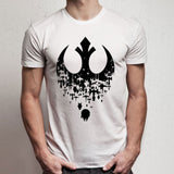 Fractured Rebellion (White Design) Men'S T Shirt