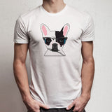 French Bulldog Hipster Glasses Dolman Men'S T Shirt