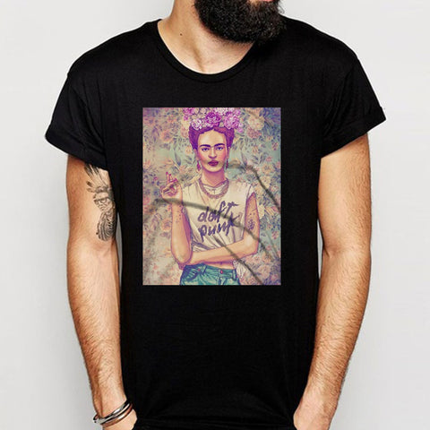 Frida Kahlo Daft Punk Men'S T Shirt