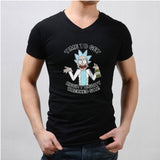 Funny Rick And Morty Riggity Wrecked Men'S V Neck