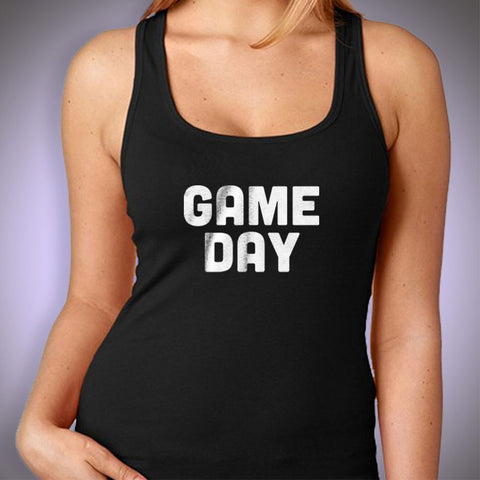 Game Day New England Patriots Playoffs Atlanta The Gameday Chic Falcons Gameday Football Women'S Tank Top