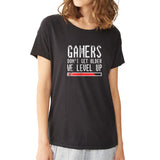 Gamers Don'T Get Older, We Level Up! Women'S T Shirt