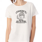 Gamgee'S Famous Potatoes  Silver Women'S T Shirt