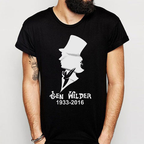Gene Wilder Rip Willy Wonka Rip Memorial Men'S T Shirt