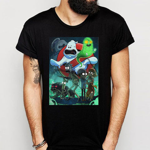 Ghostbuster Rick And Morty Men'S T Shirt