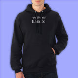Girlfriend Fiance Engagement Just Engaged Men'S Hoodie