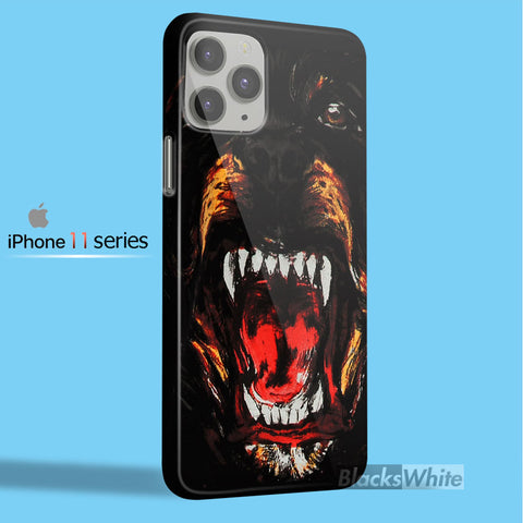 Givenchy rottweiler   iPhone 11 Case