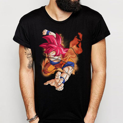Goku Super Saiyan God Men'S T Shirt