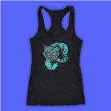 Grinning Like A Cheshire Cat Cheshire Cat Alice In Wonderland Women'S Tank Top Racerback