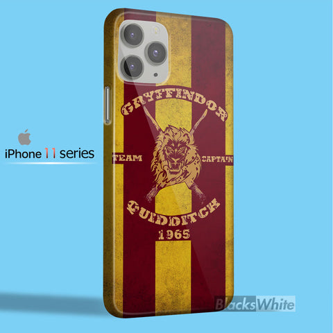 Gryffindor Quidditch Captain Team   iPhone 11 Case