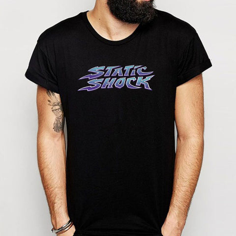 A Static Shock Logo Men'S T Shirt