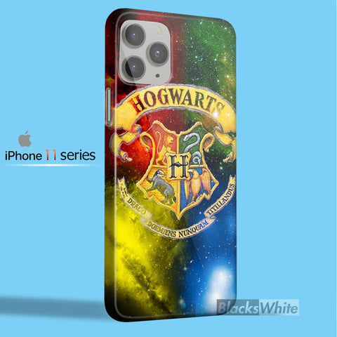 Halloween harry potter Hogwarts in galaxy   iPhone 11 Case