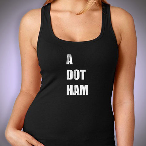 Ham4Ham A Dot Ham And A Dot Burr Set Couple 1 Women'S Tank Top