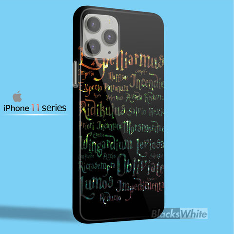 Harry Potter Black Magic Spells Samsung   iPhone 11 Case