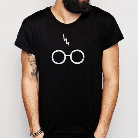 Harry Potter Glasses And Scar Logo Men'S T Shirt