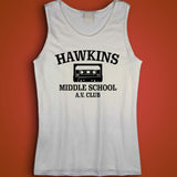 Hawkins Middle School Av Club Men'S Tank Top