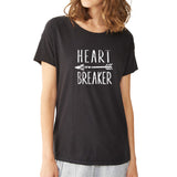 Heart Breaker Arrow Design Valentine'S Day Women'S T Shirt