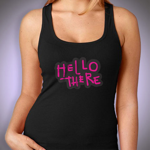 Hello There Hell Here Cat Woman Women'S Tank Top