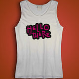 Hello There Hell Here Cat Woman Men'S Tank Top