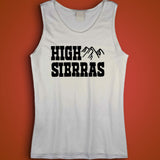 High Sierras Ringer Vintage 70S 80S Retro Graphic Mountain Camping Outdoors Men'S Tank Top