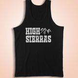 High Sierras Ringer Vintage 70S 80S Retro Graphic Mountain Camping Outdoors Men'S Tank Top