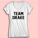 Hip Hop Team Drake Women'S V Neck