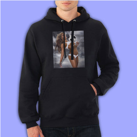Hottest Sexy Football Girl Naked Men'S Hoodie