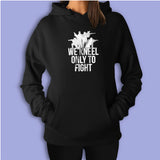 I Don'T Kneel We Kneel Only To Fight Soldier Military American Flag Women'S Hoodie