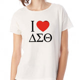 I Love Delta Sigma Theta Women'S T Shirt