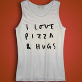 I Love Pizza And Hugs Men'S Tank Top