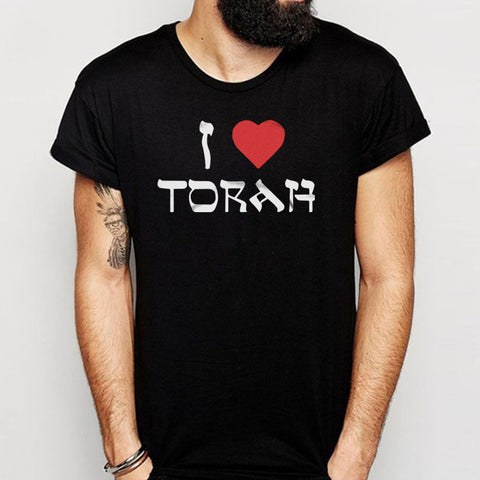 I Love Torah Jewish Scrolls Reading Men'S T Shirt