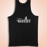 I Prefer The Bassist Band Rock Music Concert Running Bass Guitar Girlfriends Gifts Men'S Tank Top