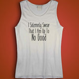I Solemnly Swear That I Am Up To No Good Harry Potter Raw Edge Attitude Sexy Men'S Tank Top