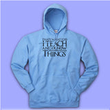 I Teach And I Know Things Men'S Hoodie