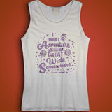 I Want Adventure In The Great Wide Somewhere Disney Beauty And The Beast Quotes Men'S Tank Top