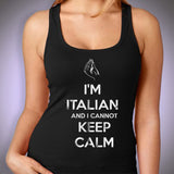 I'M Italian And I Cannot Keep Calm Women'S Tank Top