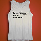 I'M Not Bossy, I'M A Leader Girls Empowerment Feminist Funny Men'S Tank Top