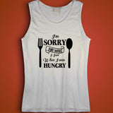 I'M Sorry For What I Said When I Was Hungry With Fork And Spoon Men'S Tank Top