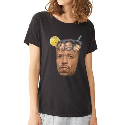 Ice T With Ice Cube Women'S T Shirt
