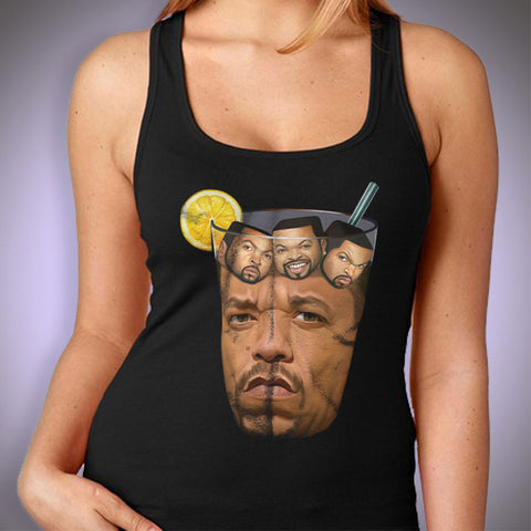 Ice T With Ice Cube Women'S Tank Top