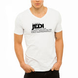 If I Was A Jedi  Star Wars Jedi Funny Disney Men'S V Neck