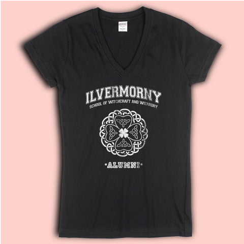 Ilvermorny School Of Witchcraft And Wizardry Alumny.Png Women'S V Neck