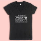 Im Unsupervised Possibilities Endless Women'S V Neck